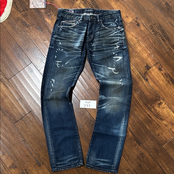 NWT Cult Of Individuality SAMPLE Rebel Straight Selvedge Denim Jeans C237